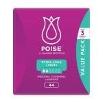 Poise Liners For Bladder Leaks Extra Long 44 Pack