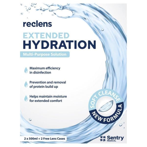Reclens® Extended Hydration MPDS 2 x 500mL