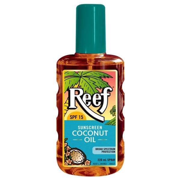 Reef SPF 15 Sunscreen Coconut Oil Spray 220mL