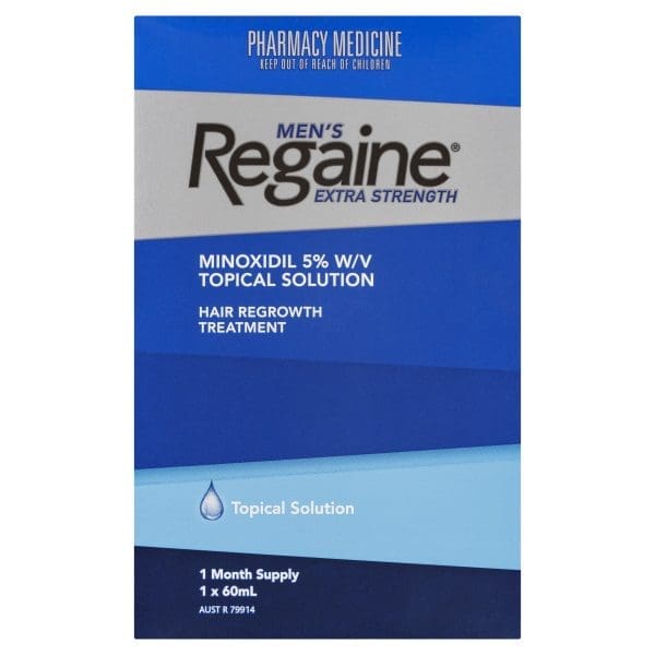 Regaine Men's Extra Strength Minoxidil Hair Regrowth Treatment 60mL