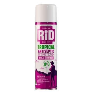 RID Tropical Antiseptic Bite Protection Aerosol 150g