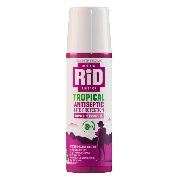 RID Tropical Antiseptic Bite Protection Roll-On 100mL