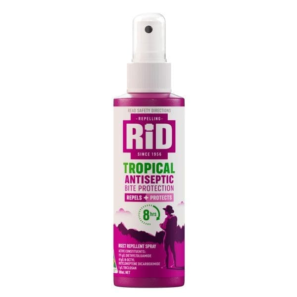 RID Tropical Antiseptic Bite Protection Spray 100mL