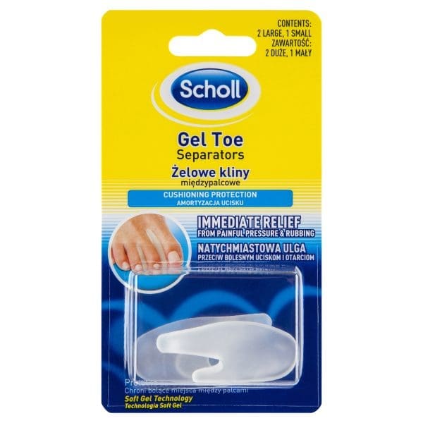 Scholl Gel Toe Separators Pain Relief