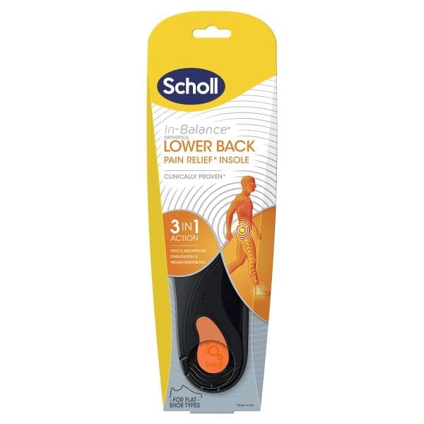 Scholl In-Balance® Lower Back Pain Relief Orthotic Large 9 -11
