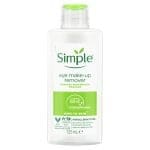 Simple Eye Make-Up Remover with Pro Vitamin B5 and Vitamin E removes waterproof mascara 125ml