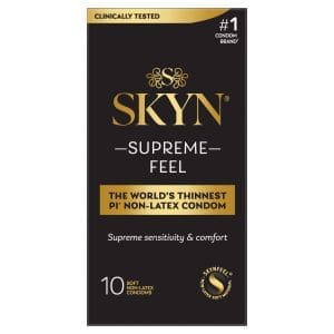 SKYN® Supreme Feel Ultra-Thin Condoms 10 Pack