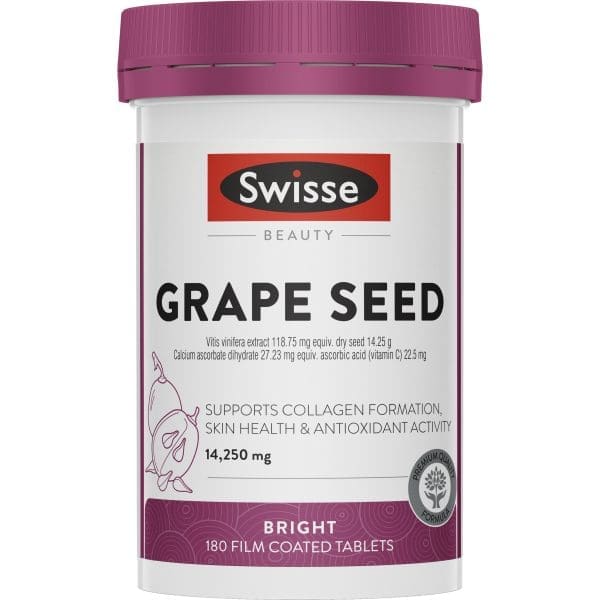 Swisse Beauty Grape Seed 180 Tablets Swisse Beauty Grape Seed 180 Tablets
