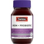 Swisse Ultiboost Iron + Probiotic 30 Tablets