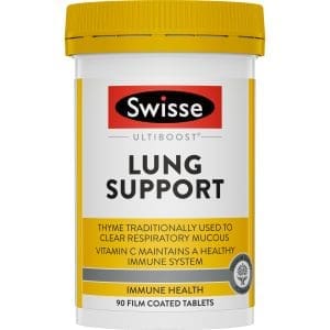 Swisse Ultiboost Lung Support 90 Tablets