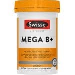 Swisse Ultiboost Mega B+ 60 Tablets