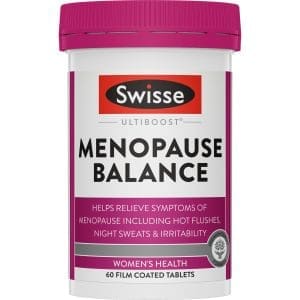 Swisse Ultiboost Menopause Balance 60 Tablets