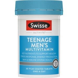 Swisse Ultivite Teenage Men's Multivitamin 60 Tablets