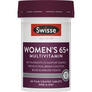 Swisse Ultivite Women's 65+ Multivitamin 60 Tablets