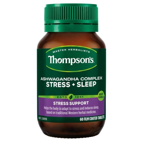 Thompson's Ashwagandha Stress + Sleep 60 Tablets