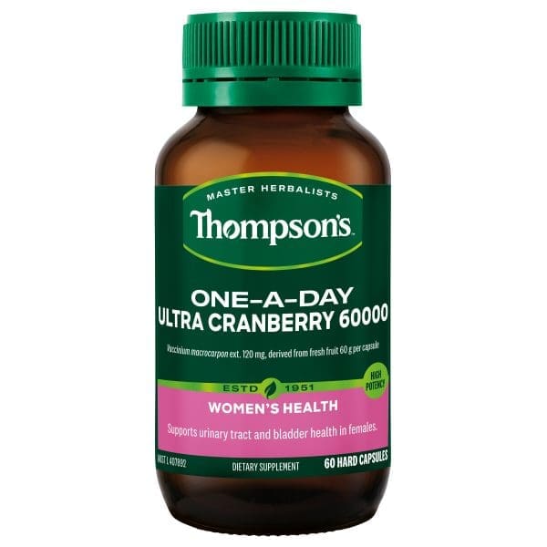 Thompson's One-A-Day Ultra Cranberry 60000 60 Capsules