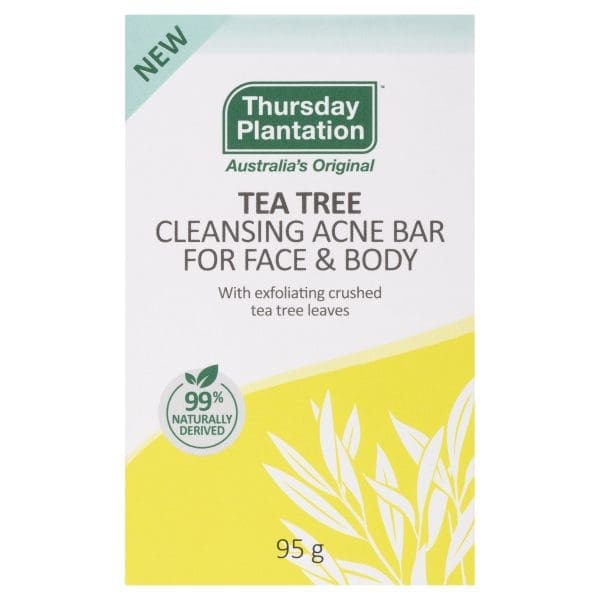 Thursday Plantation Cleansing Bar for Face & Body 95g Thursday Plantation Cleansing Bar for Face & Body 95g