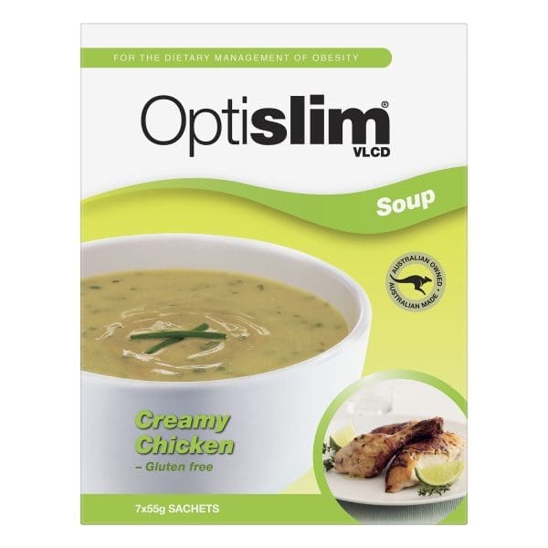 VLCD Creamy Chicken soup 7x55g