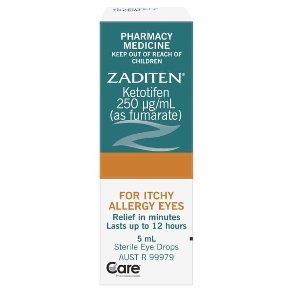 Zaditen Eye Drops 5mL Zaditen Eye Drops 5mL